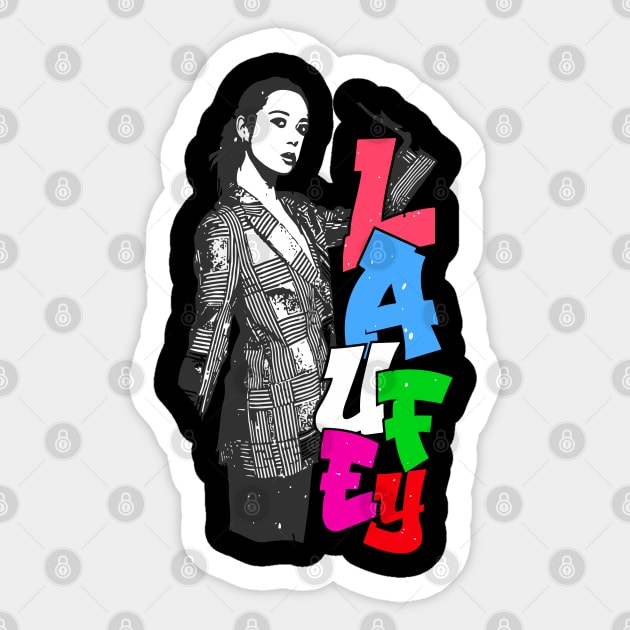 Laufey Sticker by TrekTales